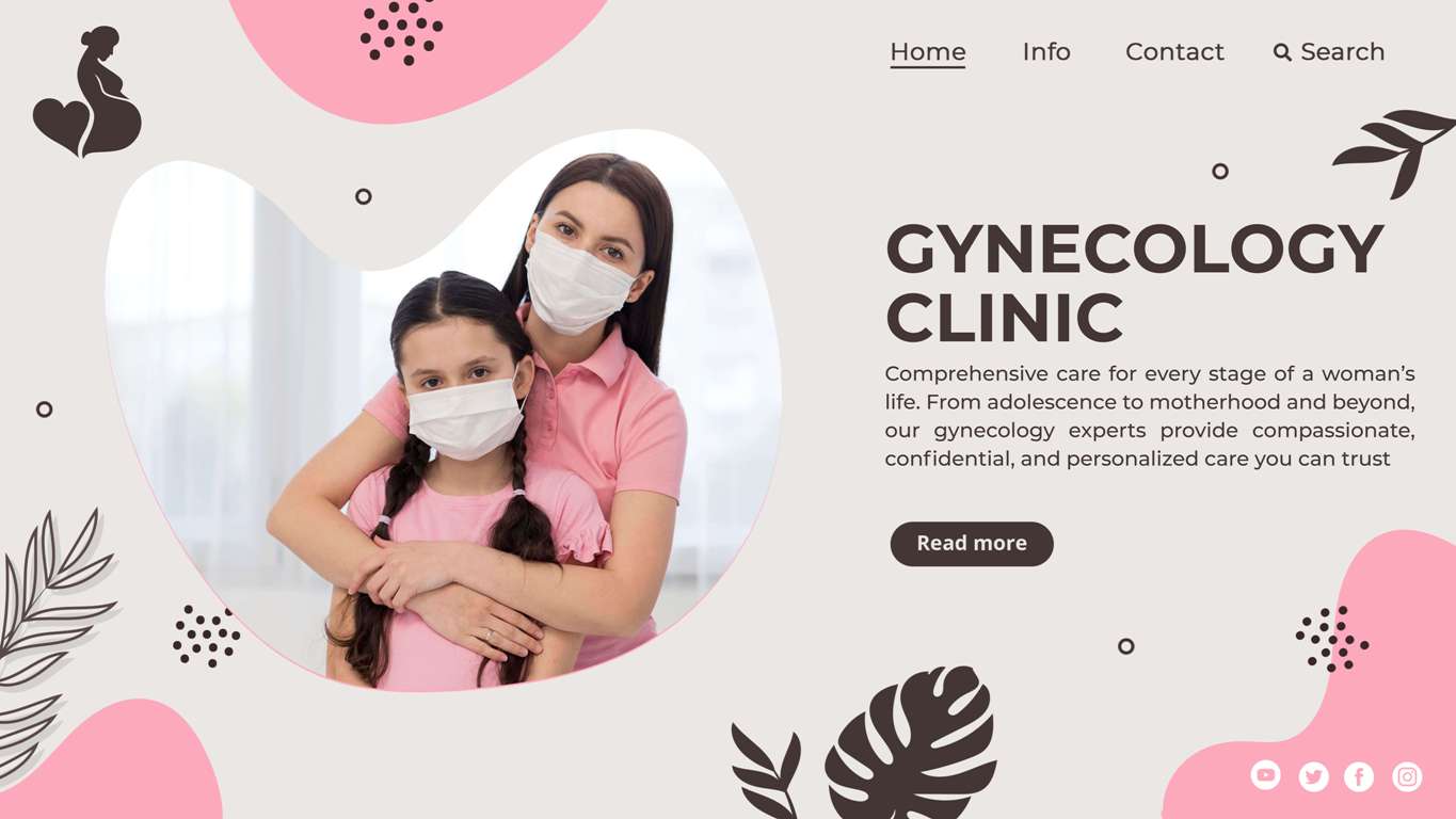 gynecology website development